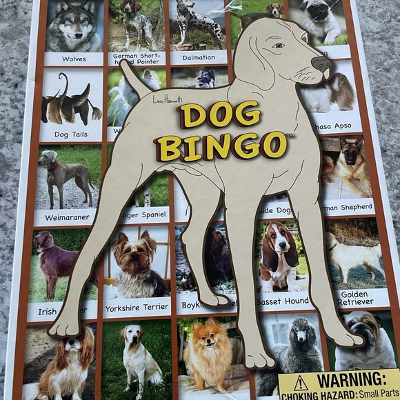 Lucy Hammett Dog Bingo Game - Picture 1 of 4